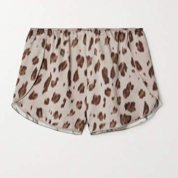 Anine Bing Silk Cheetah set - Picture 2 of 8